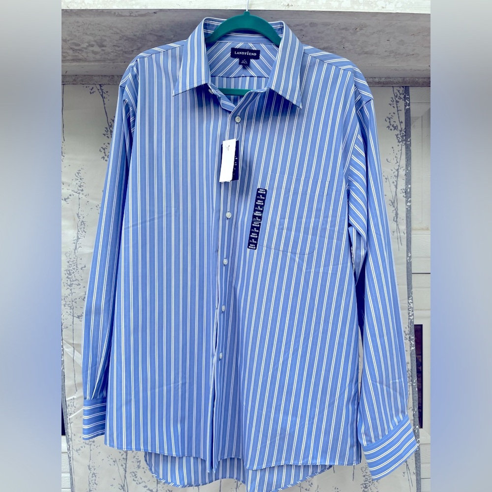 Lands’ End Men’s Dress Shirt